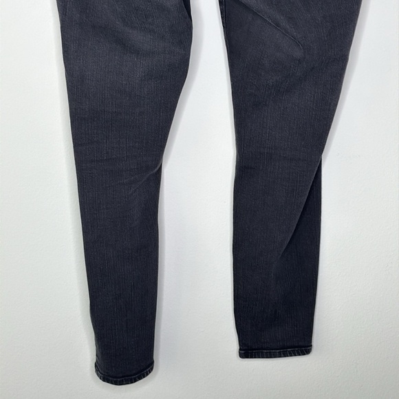 Torrid Premium Sky High Skinny Distressed Black Jeans Women's Size 18 Tall - Picture 7 of 11